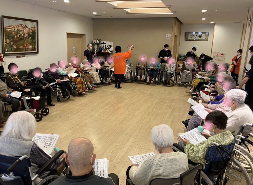 ケアハウス南風さん 訪問イベントへ