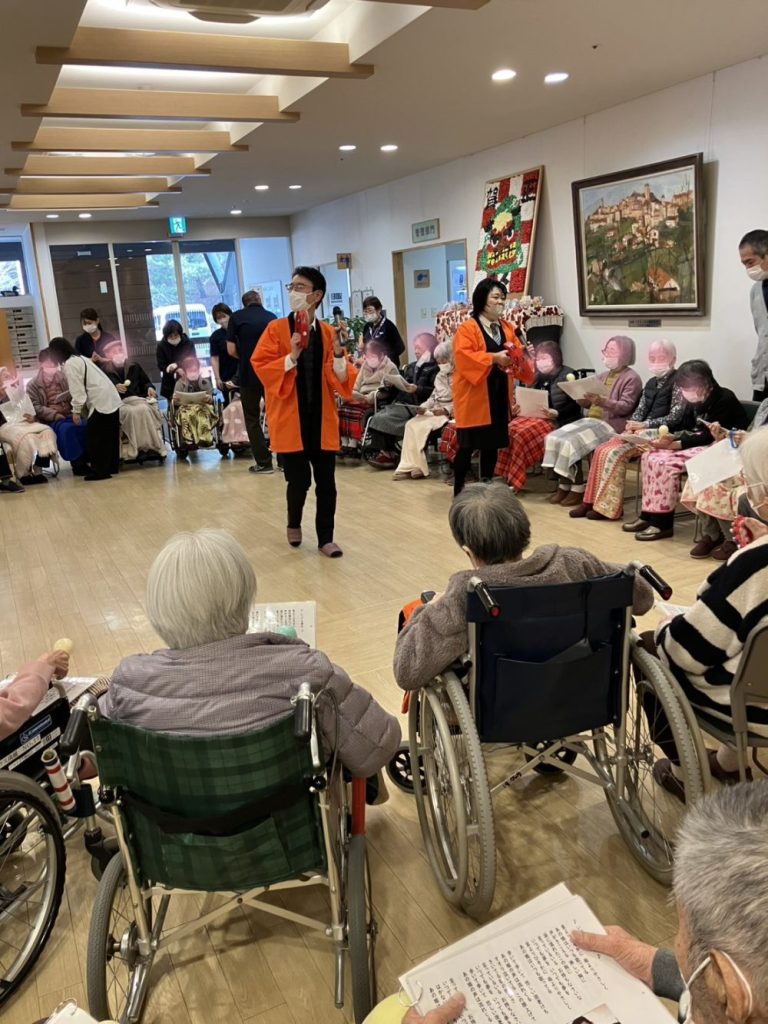 神戸の風　ケアハウス南風さんに訪問レクへ。の画像| 葬祭会館ゆうあいホール【公式】 神戸市北区のご葬儀･お葬式のことなら