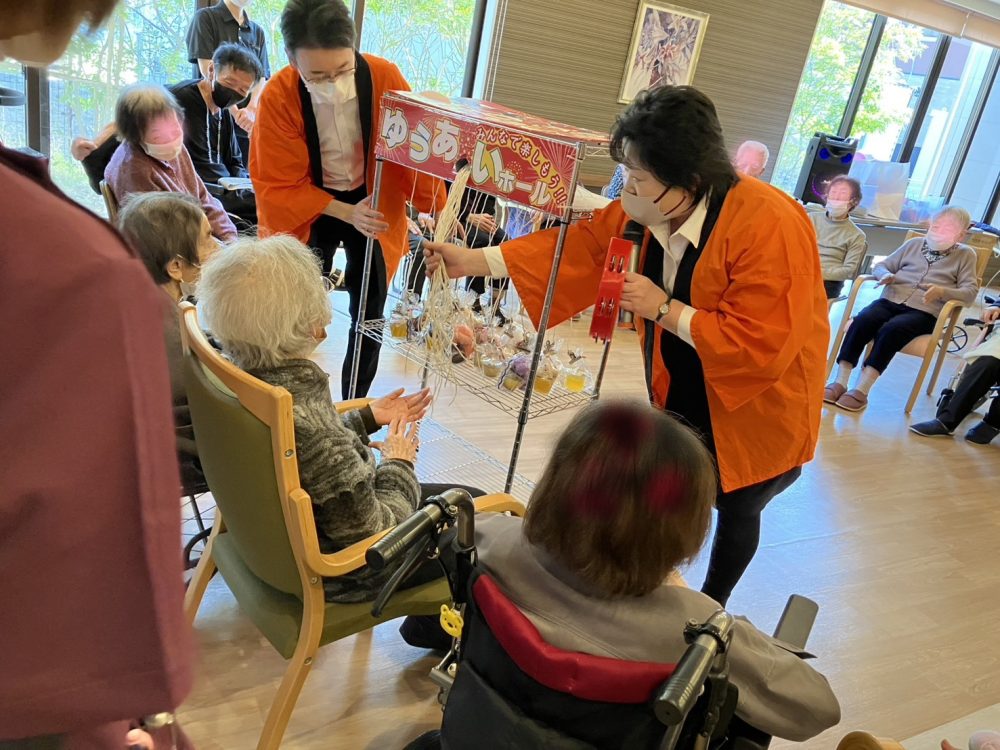 有馬口の「おもいやり」さんに訪問レクへの画像| 葬祭会館ゆうあいホール【公式】 神戸市北区のご葬儀･お葬式のことなら