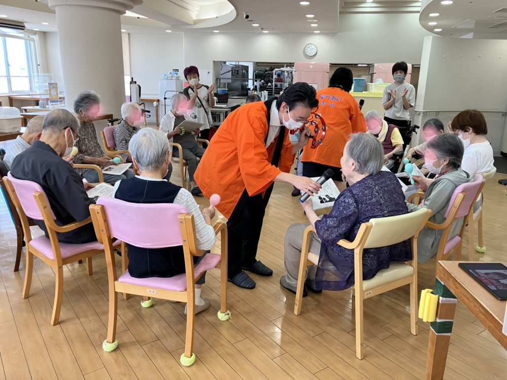訪問レクでソーシャルコート藤原台北町への画像| 葬祭会館ゆうあいホール【公式】 神戸市北区のご葬儀･お葬式のことなら