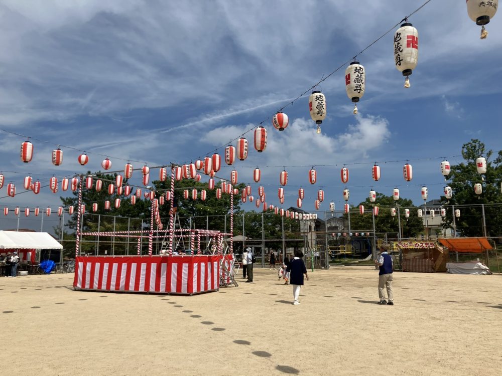 広陵町盆踊り大会のお手伝いに行ってきました。の画像| 葬祭会館ゆうあいホール【公式】 神戸市北区のご葬儀･お葬式のことなら